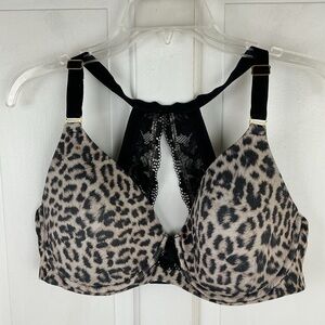 Soma Embraceable Racerback Lace Animal Print 36DDD